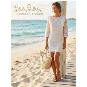 Lilly Pulitzer Resort White Primm Eyelet Dress